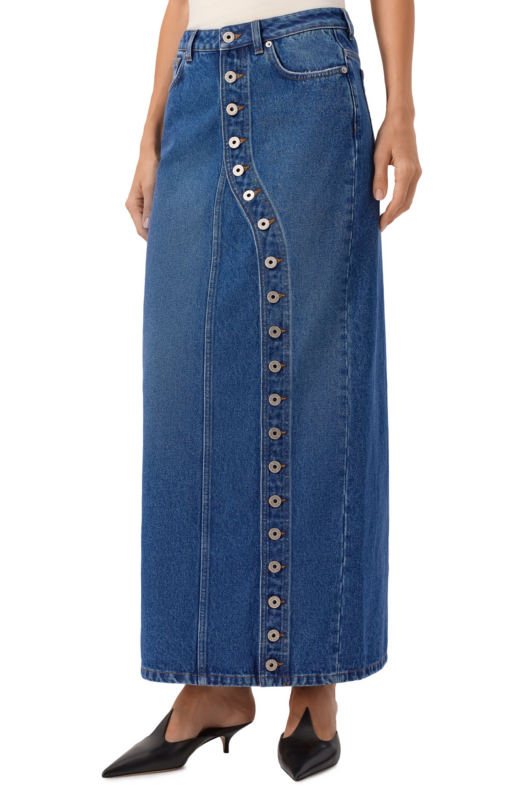 Джинсовая юбка JEAN PAUL GAULTIER, арт. 25/34-F-JU151-D013, фото 3