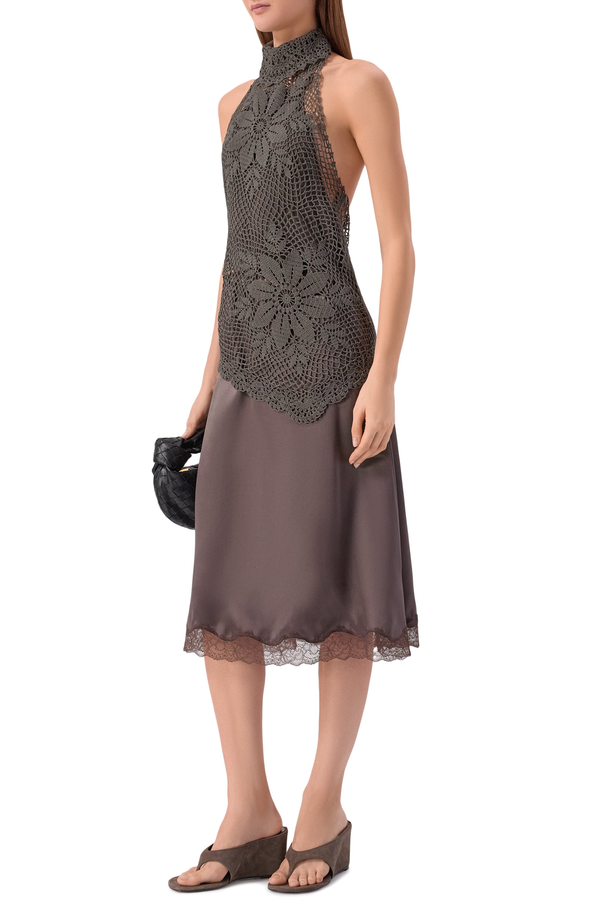 Боди MAGDA BUTRYM коричневого цвета по цене 326500 руб., арт. 370426, фото 2 Боди MAGDA BUTRYM, арт. 370426, фото 2