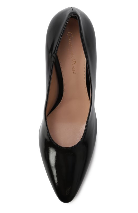Лакированные туфли Amelia 85 Gianvito Rossi G22325.85RIC.NUINER0 Чёрный  G22325.85RIC.NUINER0 Фото 6