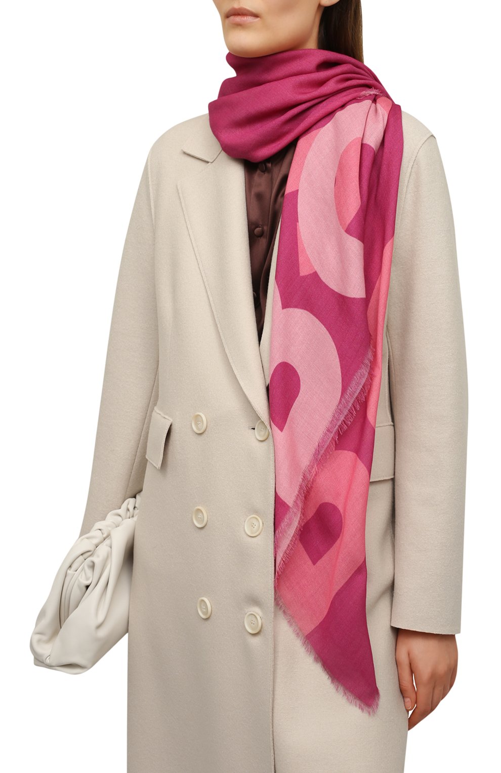 Платок из вискозы и шерсти BOSS, арт. 50469198, фото 2