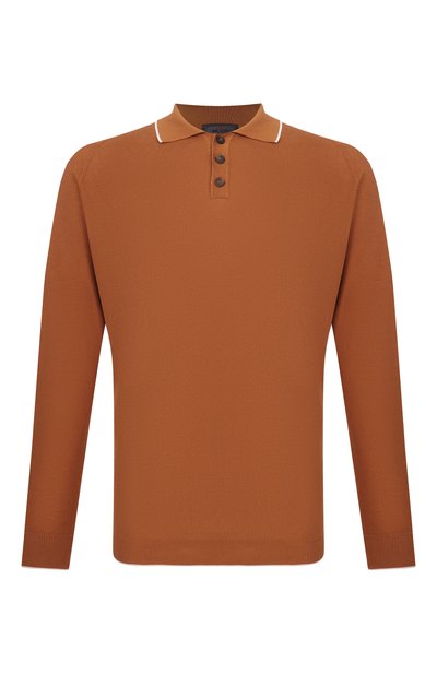 Мужская хлопковое поло KITON, арт. UMM0761