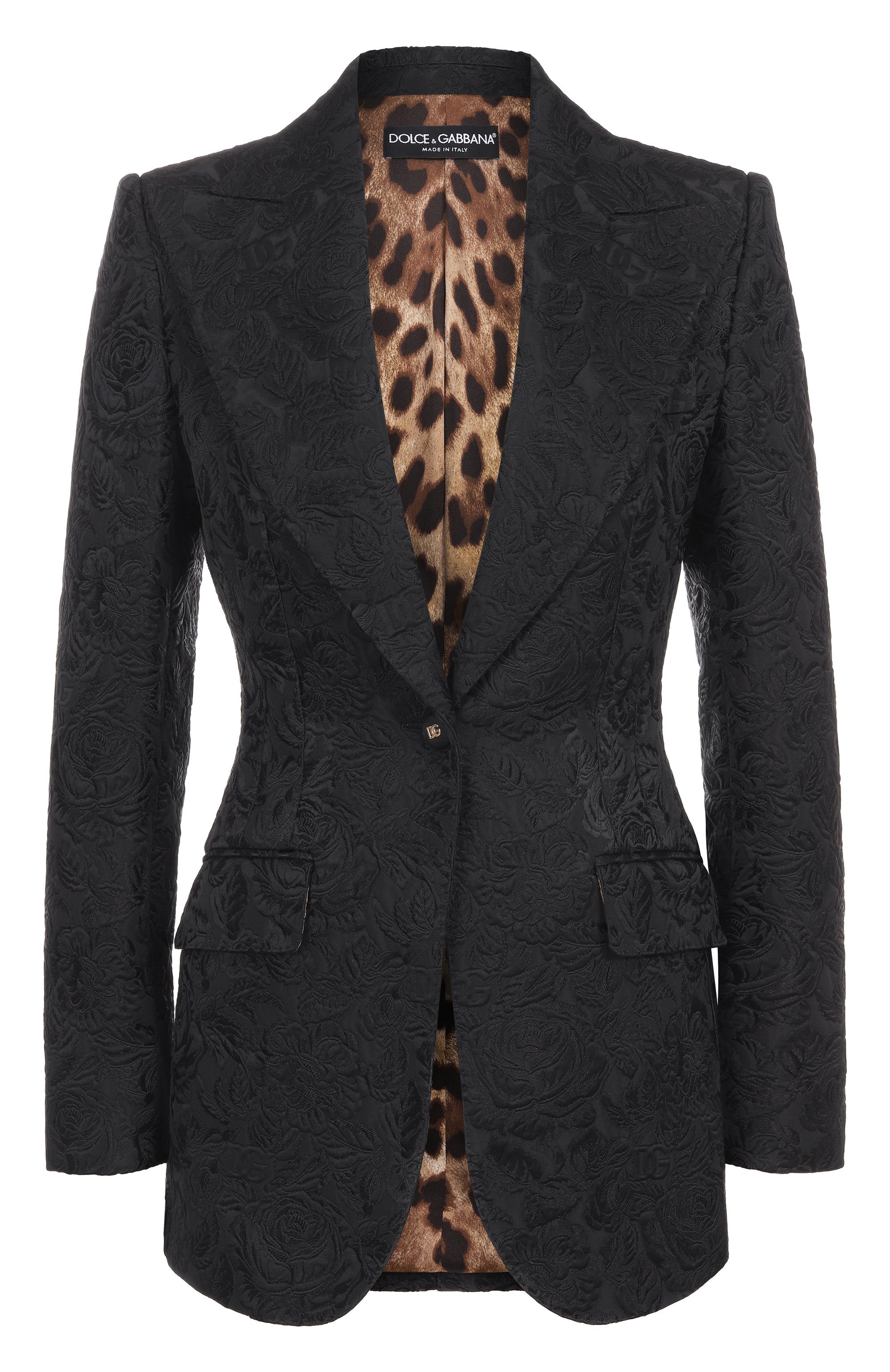 Жакет из хлопка и шелка DOLCE & GABBANA, арт. F29UCT/GDCSS, фото 1