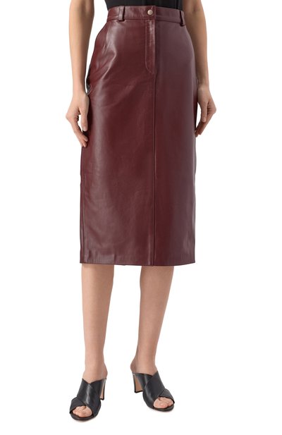 Кожаная юбка NOBLE&BRULEE, арт. NB97/240624/1, фото 3