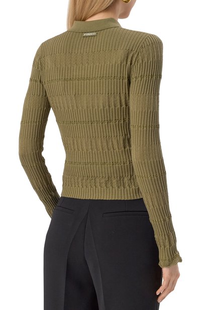 Пуловер из хлопка и шелка PINKO, арт. 104737/A2FC, фото 4