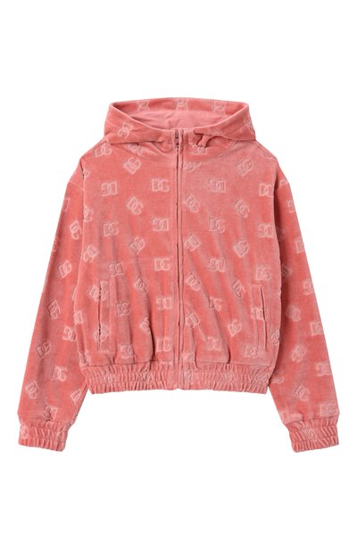 Велюровая толстовка DOLCE & GABBANA, арт. L5JWBV/FJ7DL/8-14