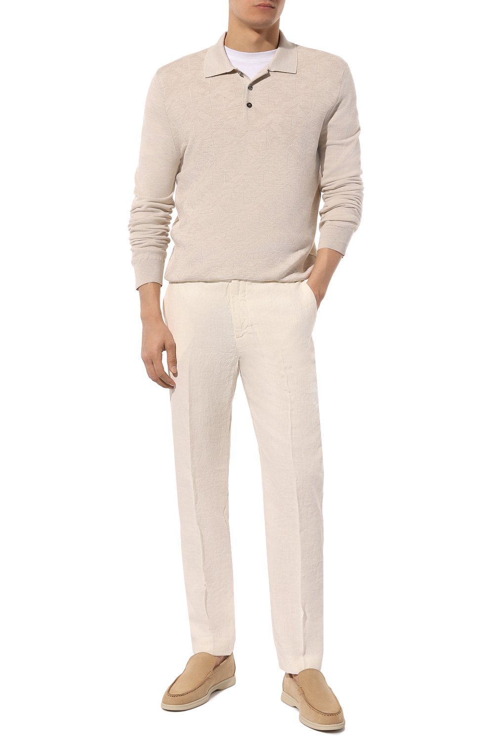 Льняные брюки 120% LINO, арт. 31ALIM2411/0000253/000, фото 2