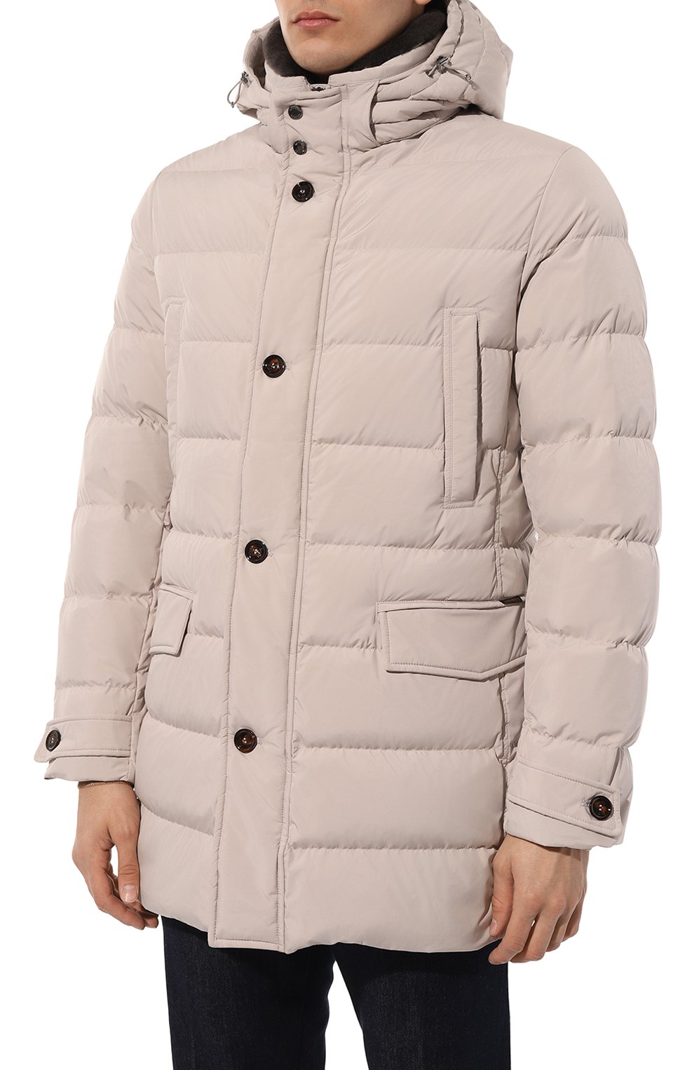 Пуховик saturno-stp с воротником из овчины MOORER, арт. 0NRUTA-STP_SET, фото 3