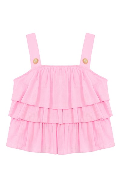 Хлопковый топ BALMAIN, арт. BY5A12