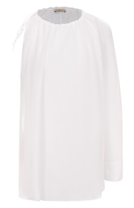 Женская блузка из хлопка и шелка 12 STOREEZ, арт. 132899