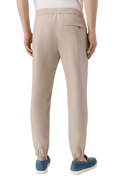 Джоггеры из хлопка и льна BOGNER, арт. 18109638, фото 4