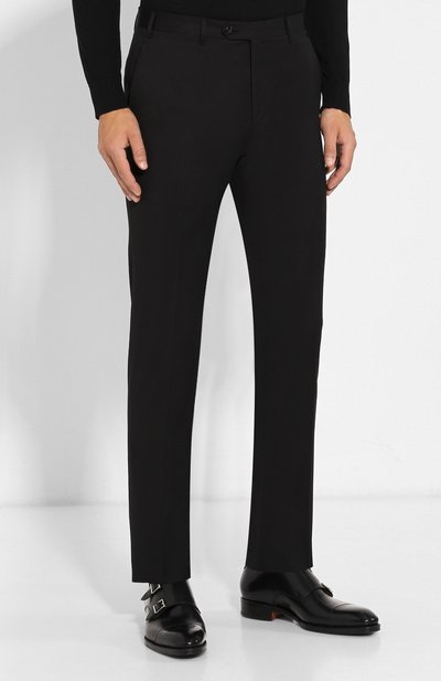 Шерстяные брюки CORNELIANI, арт. 845264-9818150/02, фото 3
