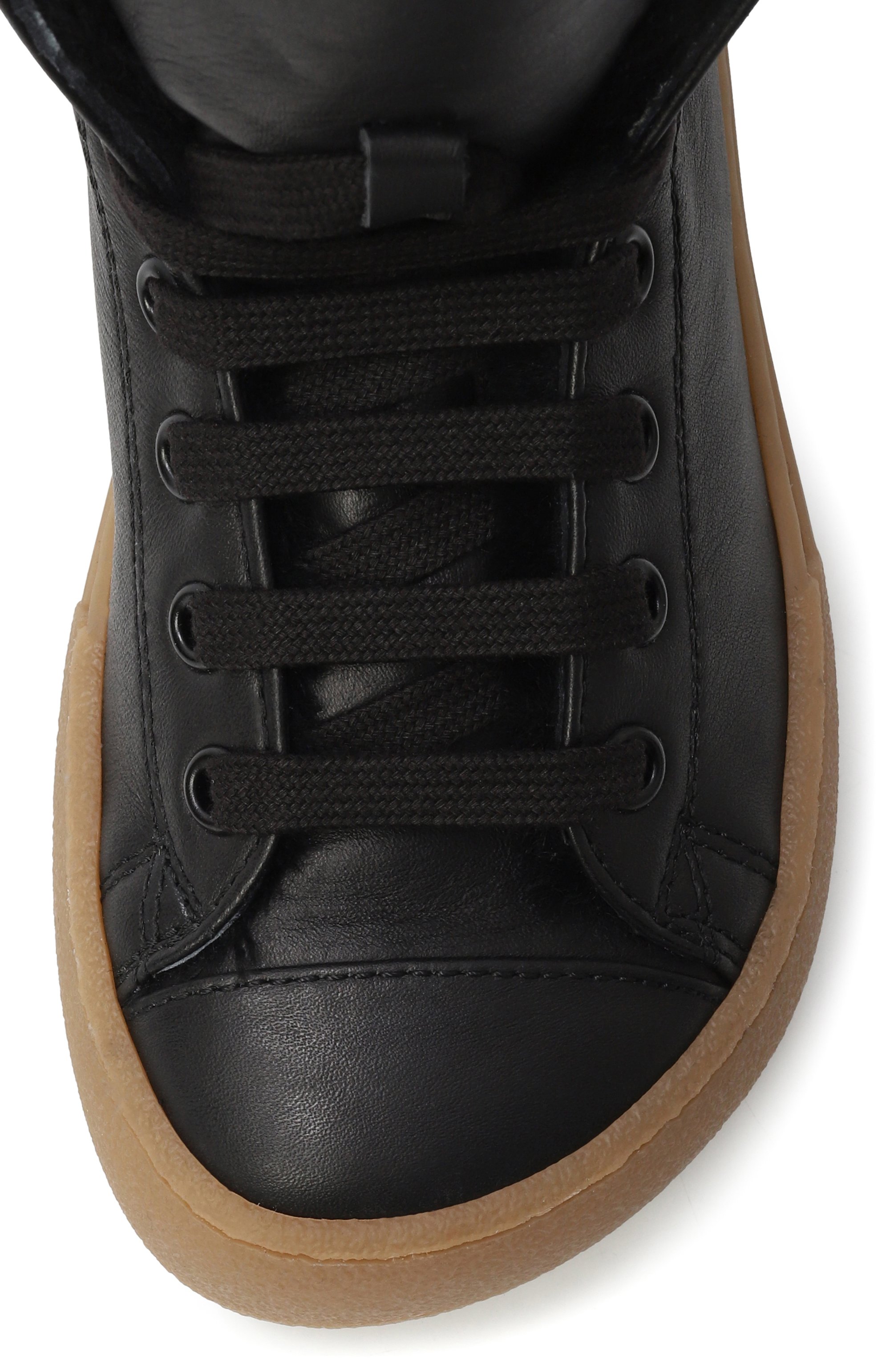 Кожаные кеды MM6, арт. 81004/VAR3/28-35, фото 4