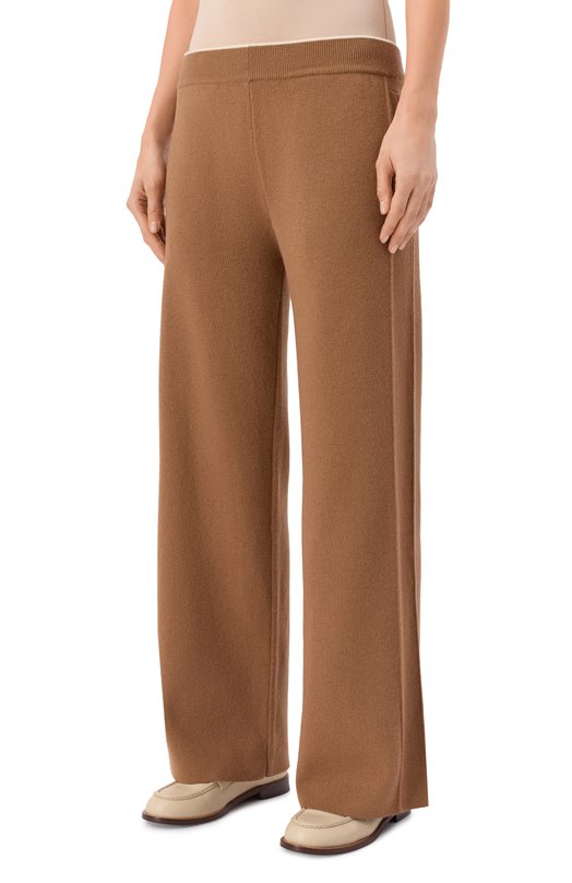 Брюки из шерсти и кашемира Kiton DMKY002K0545H02 Коричневый  DMKY002K0545H02 Фото 3