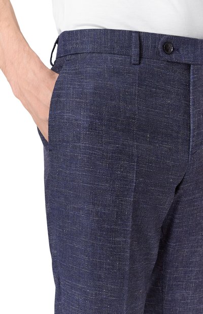 Брюки из шерсти и хлопка BOSS, арт. 50535685, фото 5