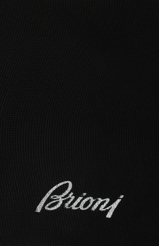 Хлопковые носки Brioni 0VML00/P9Z02 Чёрный  0VML00/P9Z02 Фото 2
