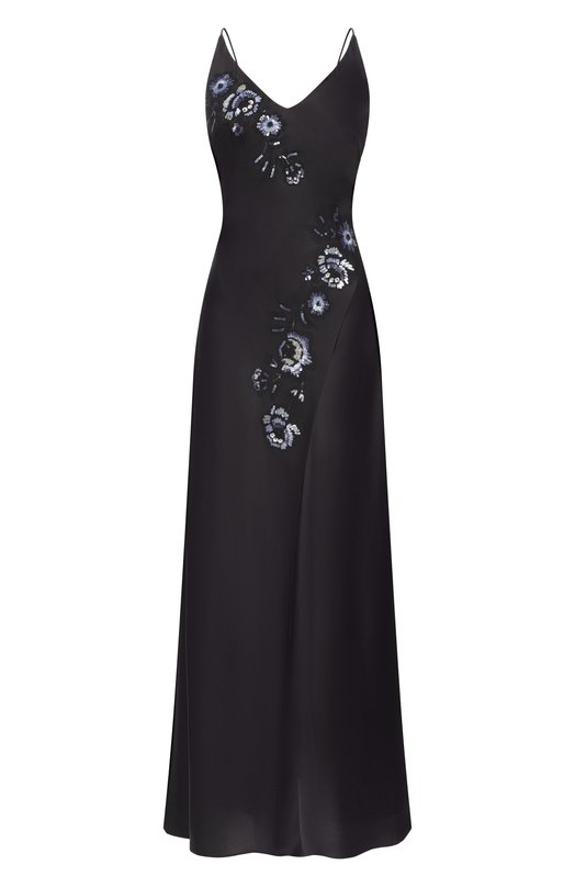 Шелковая сорочка Carine Gilson SO0231GE Чёрный SO0231GE