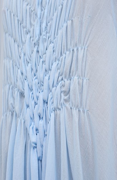 Хлопковая туника MASTERPEACE голубого цвета по цене 27500 руб., арт. MP-R21-29 (a), фото 5 Хлопковая туника MASTERPEACE, арт. MP-R21-29 (a), фото 5