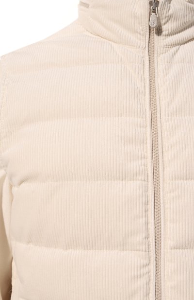 Пуховый жилет из вельвета BRUNELLO CUCINELLI, арт. ML4631714, фото 5