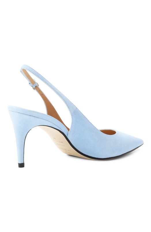 Замшевые туфли MVST by Sergio Rossi MVST B14260-SUEDE Голубой  B14260-SUEDE Фото 5