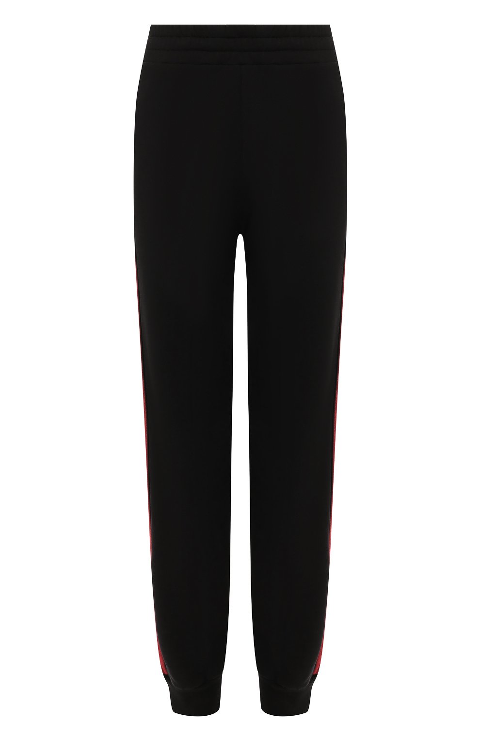 Хлопковые брюки MSGM черного цвета по цене 25650 руб., арт. 2741MDP62 195799, фото 1 Хлопковые брюки MSGM, арт. 2741MDP62 195799, фото 1
