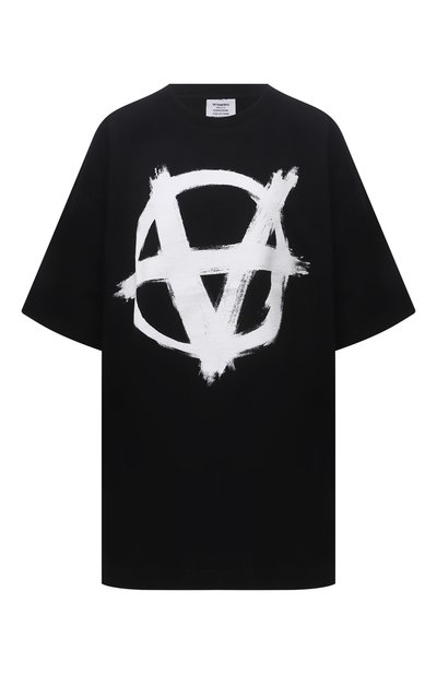 Женская хлопковая футболка VETEMENTS, арт. UA52TR490W 1602/W