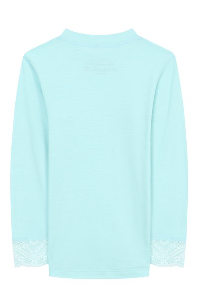 Шерстяной термокомплект WOOL AND COTTON голубого цвета по цене 10170 руб., арт. BRUFPK-K16, фото 3 Шерстяной термокомплект WOOL AND COTTON, арт. BRUFPK-K16, фото 3