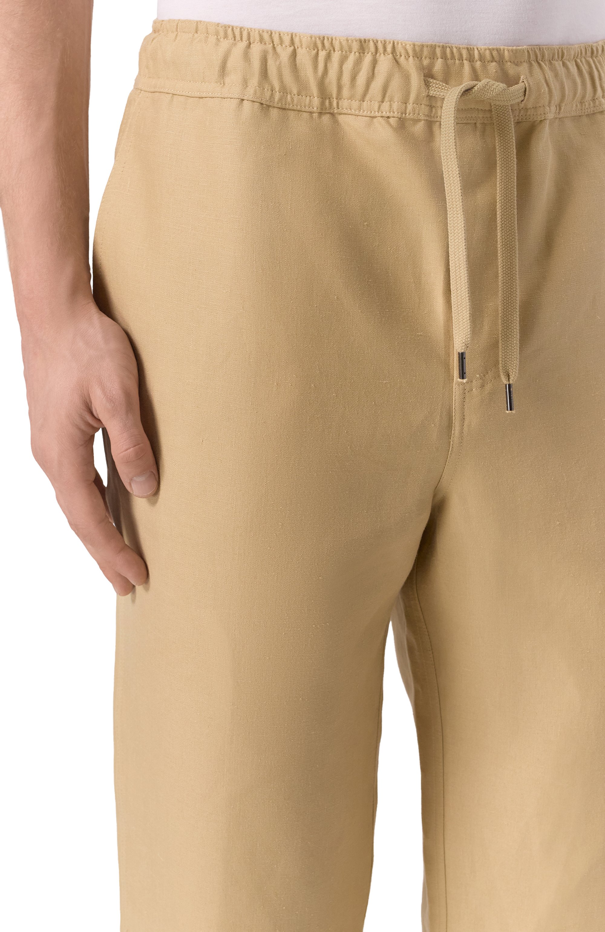 Льняные брюки DEREK ROSE, арт. 9800-SYDN001, фото 5