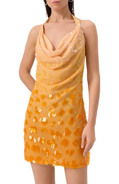 Платье с отделкой пайетками PINKO, арт. 104988/A2I2, фото 3