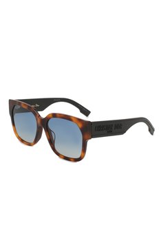 Женские солнцезащитные очки DIOR EYEWEAR коричневого цвета, арт. DI0RID1F 086 | Фото 1 (Тип очков: С/з; Региональные ограничения белый список (Axapta Mercury): RU, Не проставлено; Нос: Не проставлено; Оптика Гендер: оптика-женское; Очки форма: Квадратные, Прямоугольные)