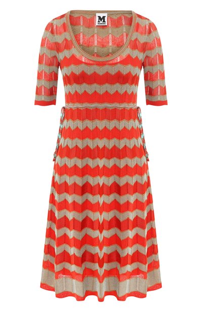 Женское платье из смеси вискозы и хлопка M MISSONI, арт. 2DG00123/2K000T