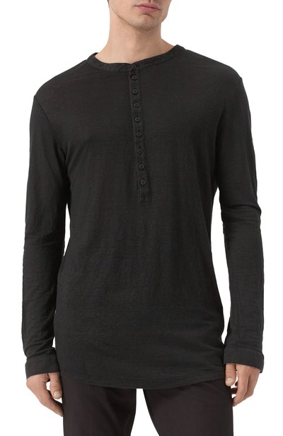 Льняной лонгслив-хенли NEVER ENOUGH, арт. MTL019, фото 3