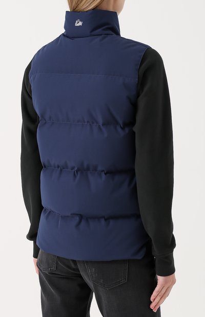 Пуховый стеганый жилет с логотипом бренда ARCTIC EXPLORER, арт. INDIG_NAVY_W, фото 4