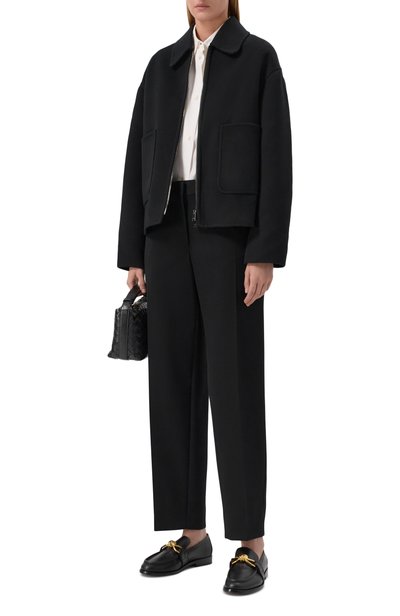 Кожаные лоферы astaire BOTTEGA VENETA черного цвета по цене 131000 руб., арт. 796697/V5DZ0, фото 3 Кожаные лоферы astaire BOTTEGA VENETA, арт. 796697/V5DZ0, фото 3