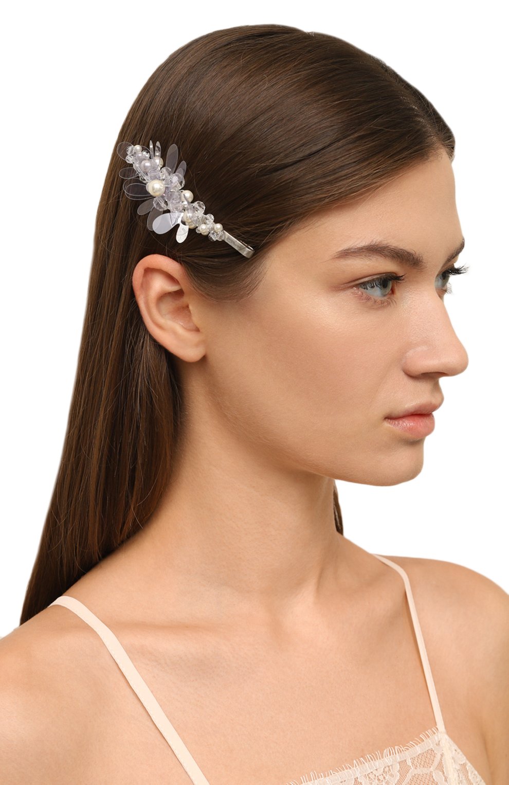 Заколка для волос SIMONE ROCHA фиолетового цвета по цене 18600 руб., арт. CLP10/0904, фото 2 Заколка для волос SIMONE ROCHA, арт. CLP10/0904, фото 2