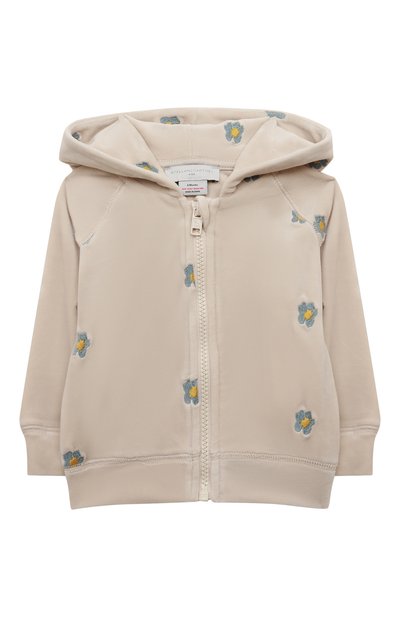 Комплект из толстовки и брюк STELLA MCCARTNEY кремового цвета по цене 19300 руб., арт. 8R3030, фото 2 Комплект из толстовки и брюк STELLA MCCARTNEY, арт. 8R3030, фото 2