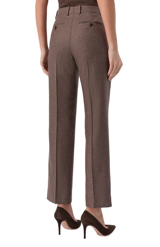 Кашемировые брюки MVST M25.1MW.T005/77568 Коричневый  M25.1MW.T005/77568 Фото 4