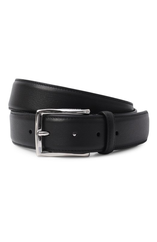 Кожаный ремень Corneliani 27V316/2720808 Чёрный 27V316/2720808