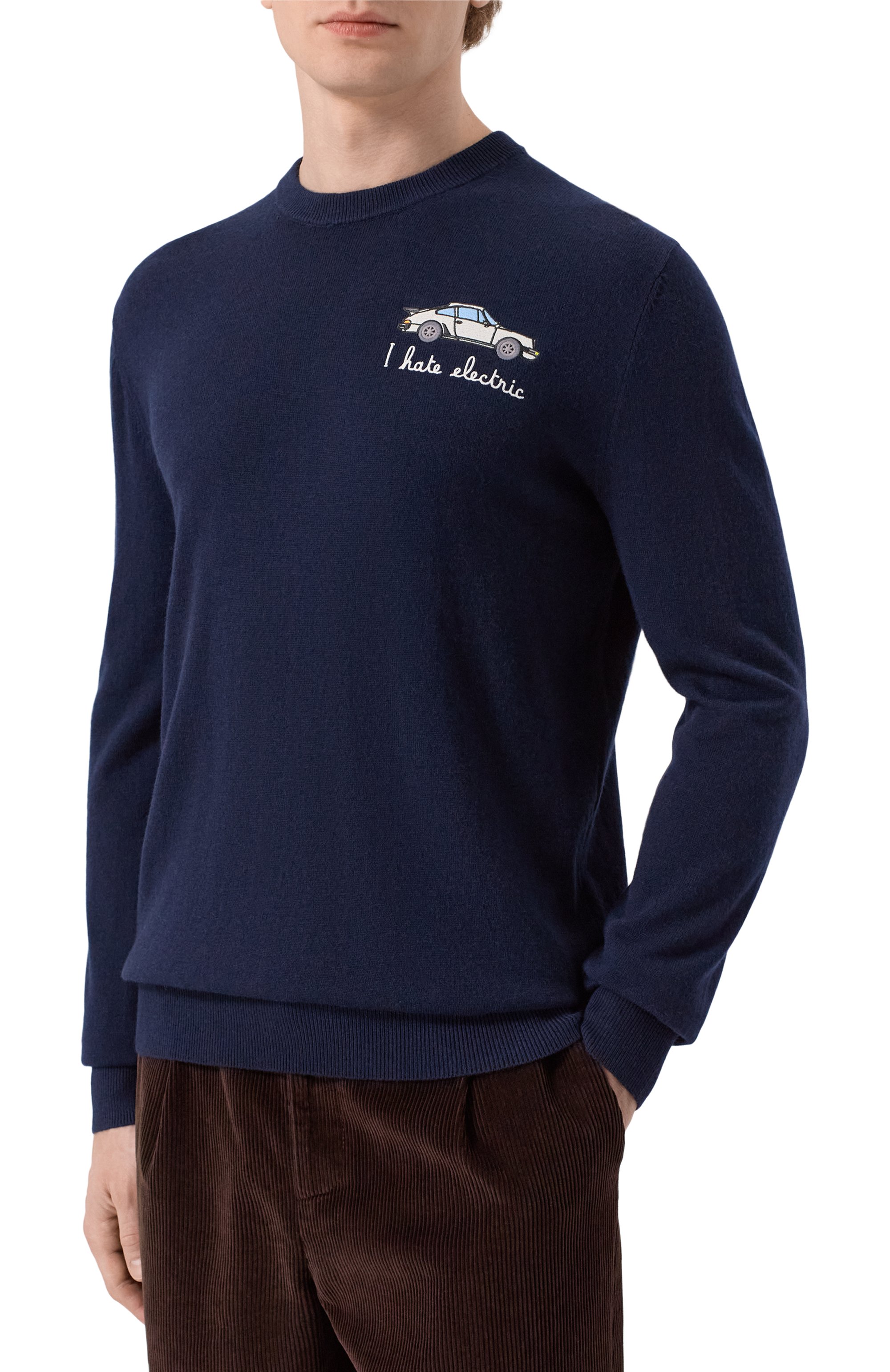 Джемпер из шерсти и вискозы MC2 SAINT BARTH, арт. HER0024-03039I/HER0N LIGHT EMBRY, фото 3