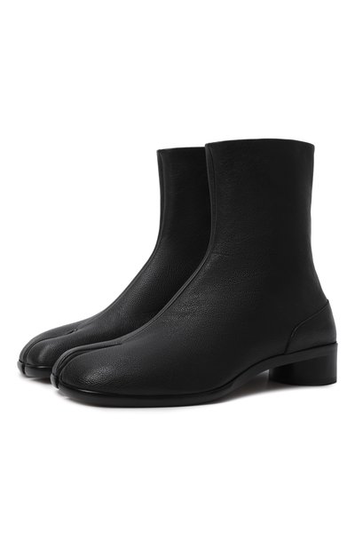 Мужские кожаные сапоги tabi  MAISON MARGIELA, арт. S57WU0153/PR058