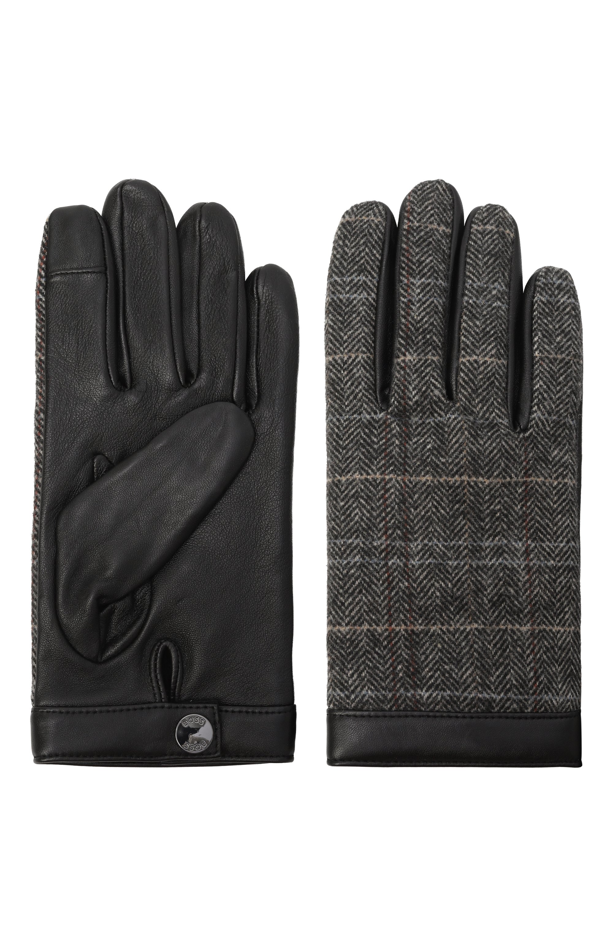 Комбинированные перчатки BOSS, арт. 50548843, фото 2