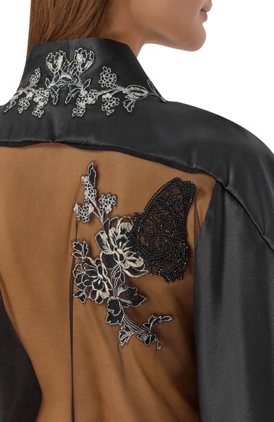 Шелковый халат C.ALLA, арт. CA0112 VE-C-R, фото 4