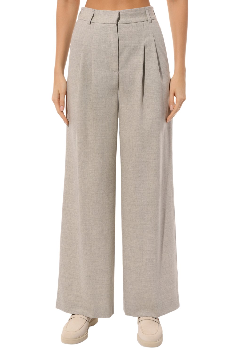 Шерстяные брюки LORENA ANTONIAZZI, арт. I2448PA44A/4010, фото 3