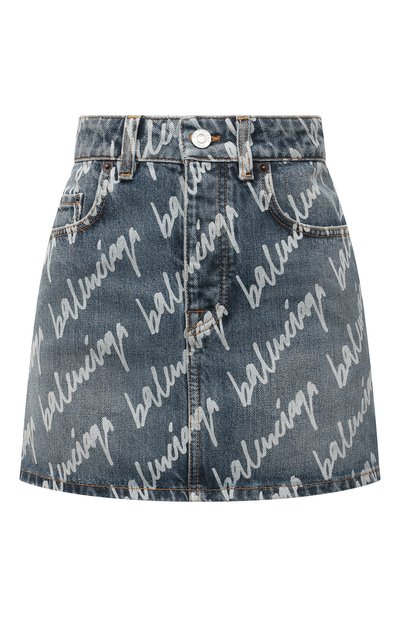 Джинсовая юбка BALENCIAGA, арт. 681802/TJW90, фото 1