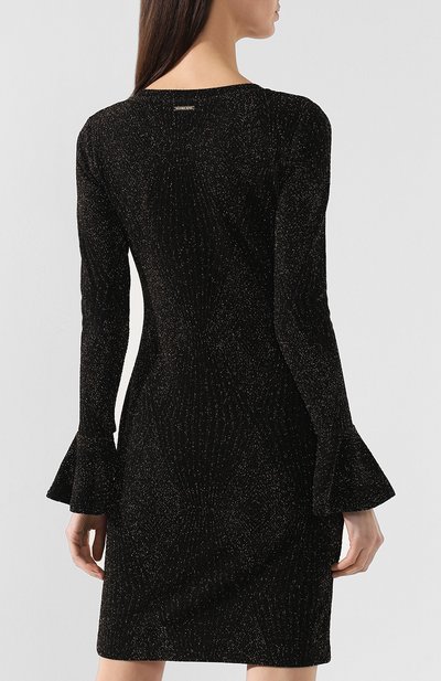 Платье с металлизированной нитью MICHAEL MICHAEL KORS, арт. MH88XJT7YU, фото 4