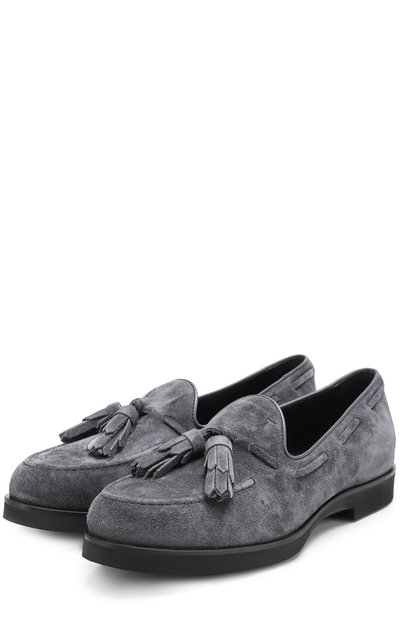 Замшевые лоферы с кисточками TOD’S, арт. XXW0ZQ0V820F59U814, фото 1
