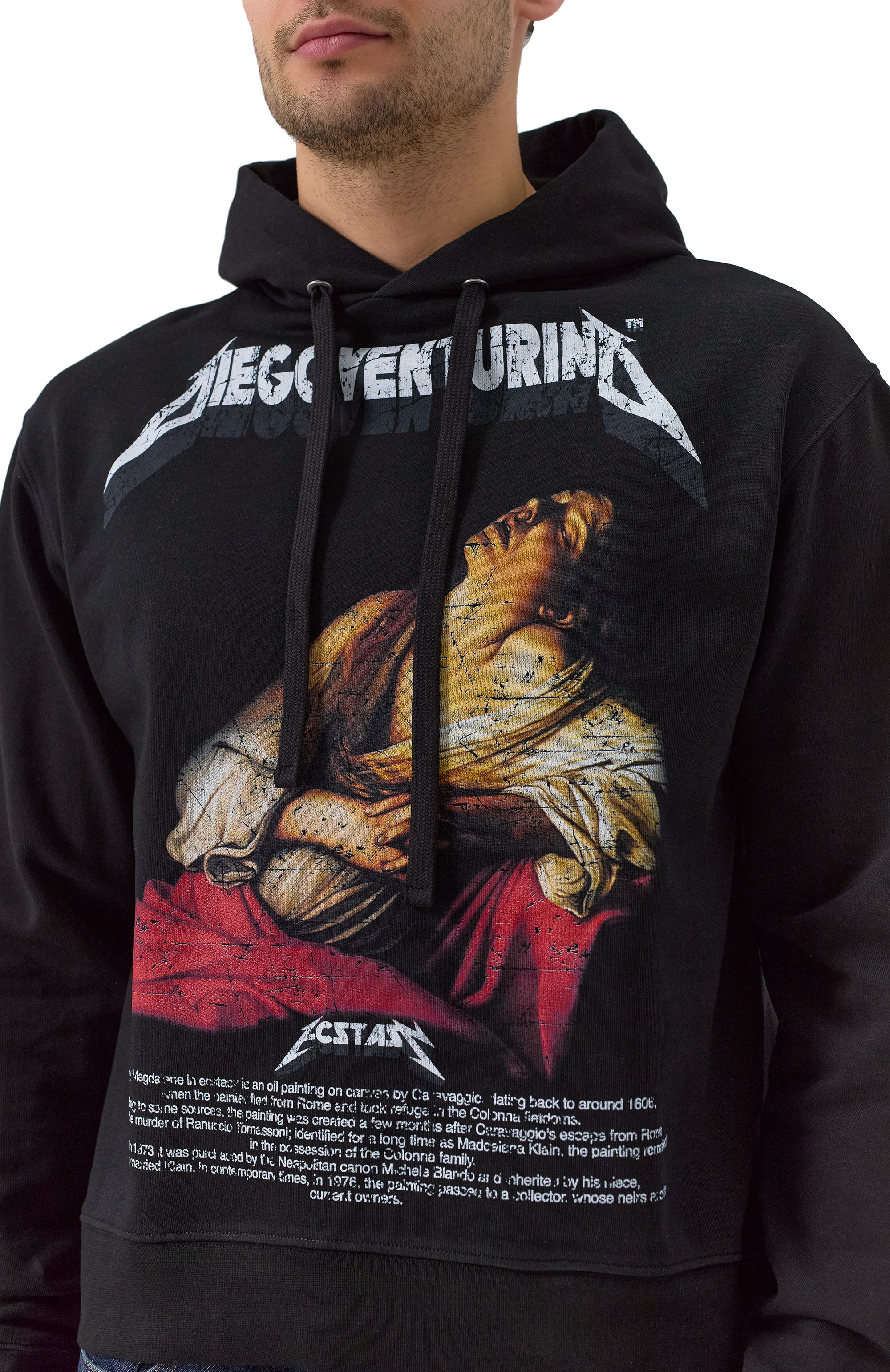 Хлопковое худи DIEGO VENTURINO, арт. DVFLHDVE, фото 5