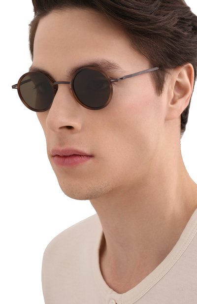 Солнцезащитные очки MYKITA, арт. EETU/M0CCA/ZANZIBAR/RAWGREEN S0LID 856, фото 3