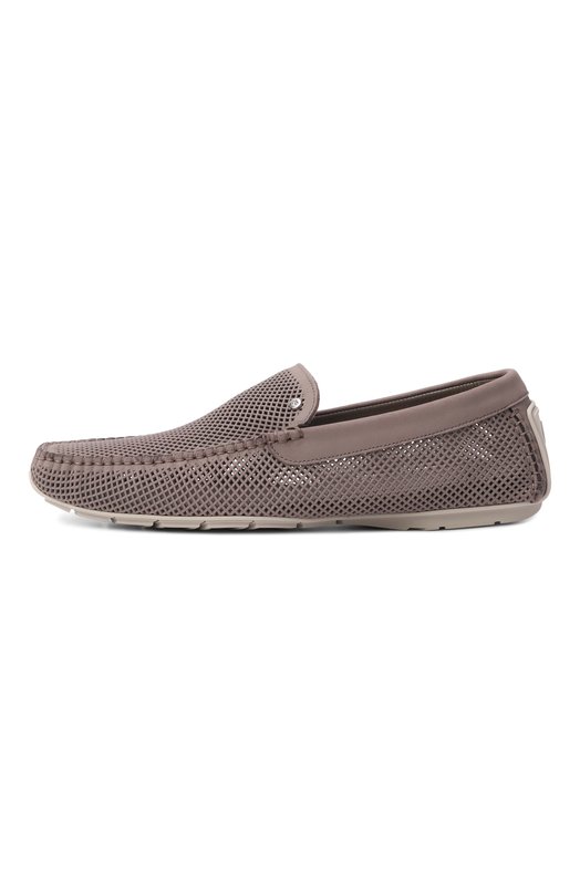 Мокасины из нубука Aldo Brue AB0010Q-VNVN Бежевый  AB0010Q-VNVN Фото 4