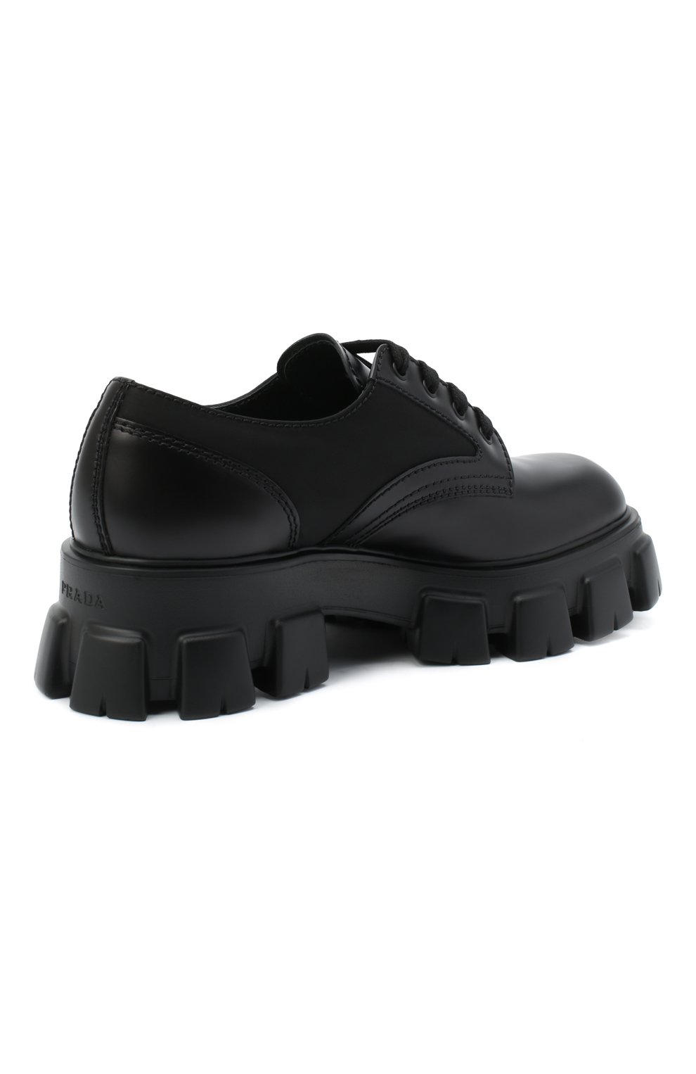 Кожаные дерби PRADA, арт. 2EE342-3L09-F0002, фото 4