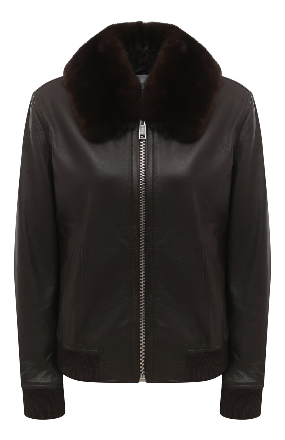 Кожаная куртка YVES SALOMON, арт. 25WYV21750APXX, фото 1